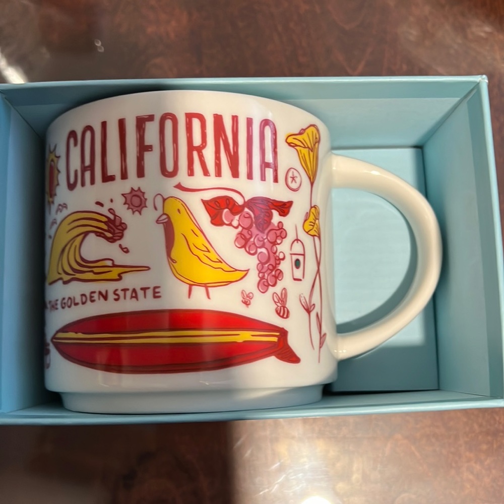 BRAND NEW Starbucks California Been There Mug
